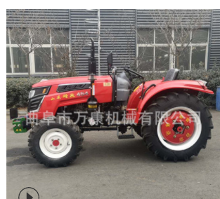 柴油四轮拖拉机生产厂家 农用多用途拖拉机四驱 东方红动力旋耕机