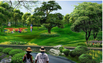 广东假山水景水池设计 园林景观假山设计 假山瀑布的设计与规划
