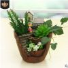 厂家直销新奇特空中花园多肉花盆大号 创意树脂摆件多肉植物花盆