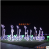 公园夜景LED装饰灯 LED路灯杆造型灯 豆芽图案街道灯过街灯