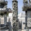 厂家定制石雕龙柱 青石浮雕盘龙柱 寺庙广场文化龙柱子罗马柱