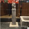 石雕拴马桩 青石仿古做旧狮子拴马桩 庭院酒店门口招财镇宅摆件