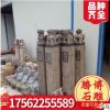供应仿古拴马桩石狮子貔貅神兽价格 青石yuanyi做旧镇宅石雕摆件