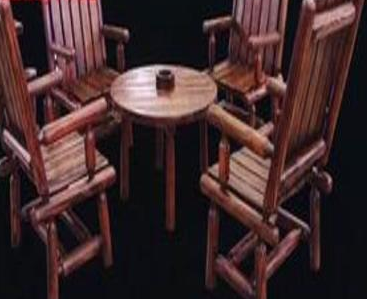 防腐木桌椅