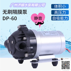 高压无刷隔膜泵DP-60/24V美容仪器泵微型直流水泵自吸静音水泵