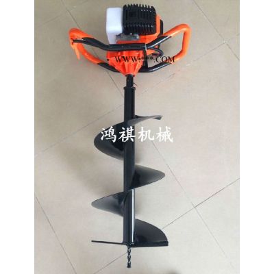 挖坑机厂家汽油动力挖坑机 植树H挖坑机质量可靠 单双人操作挖坑机