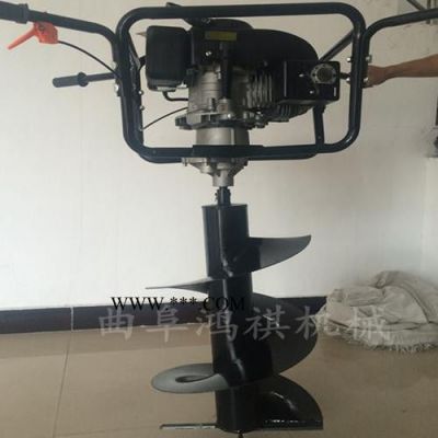 鸿祺 手提挖坑机 鸿祺小型家用挖坑机 轻便手提挖坑机