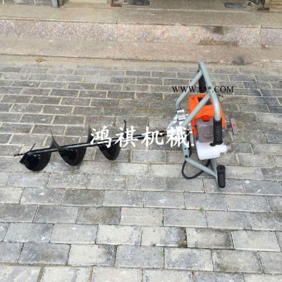 林业汽油挖坑机 两冲程汽油挖坑机汽油挖坑机
