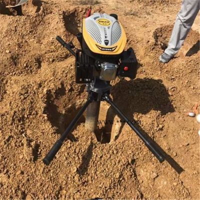 石家庄大型挖坑机 手推式立柱挖坑机 汽油手提式挖坑机 冻土挖坑机