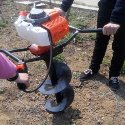 轻便挖坑机便携式挖坑机价格支架手推式挖坑机