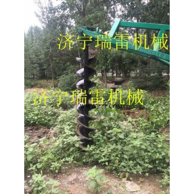 武汉挖坑机瑞雷 汽油小型挖坑机 栽树多功能拖拉机挖坑机 植树拖拉机挖坑设备厂家
