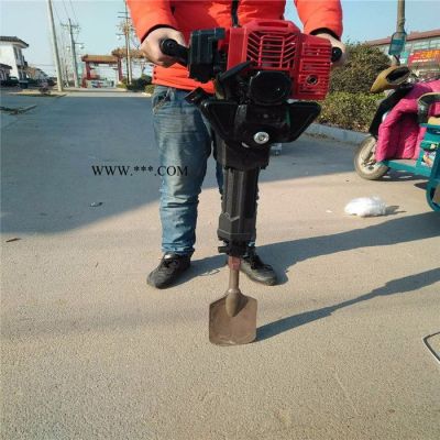 挖树机 单人操作汽油挖树机 挖树机