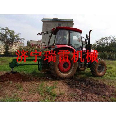 上海多功能栽树挖坑机钻树洞挖坑机拖拉机挖坑机 植树拖拉机挖坑设备厂家