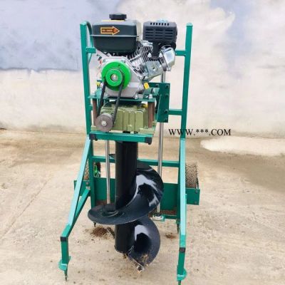 启航种树挖窝机 耐磨地钻打眼挖坑机 大直径挖坑机厂家