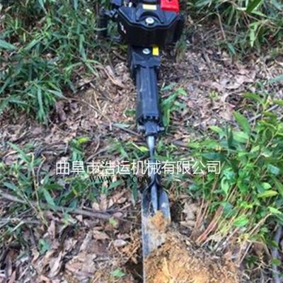 浩运挖树机 轻便手提铲式起树机 坡地移树带土球挖树机 果园移树挖树机