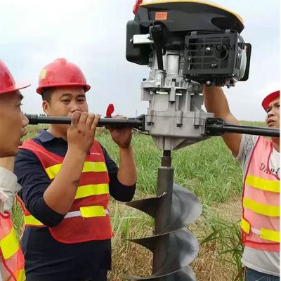 睿龙YYS-403枣庄市钻挖坑机钻打孔机52CC挖树机挖穴机植树打坑机