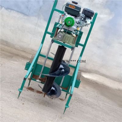 小型家用手提式挖坑机 多功能打洞机 新型钻地机厂家