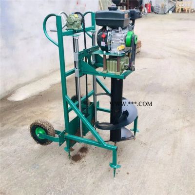 大棚茶园立柱打眼机 果园种植挖坑机 启航大功率蔬菜果园挖洞机