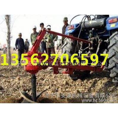 质量保证挖穴机 大面积植树用挖树机 全球 生产拖拉机挖坑机13562706597