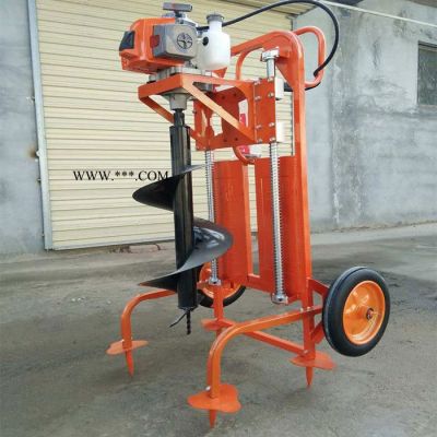 品牌便携式挖坑机 大功率钻眼机 汽油打洞机挖坑机