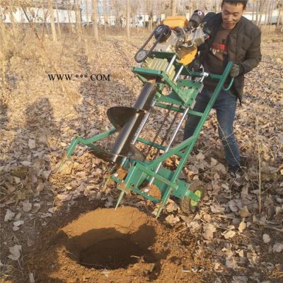 佳鑫多功能框架式大马力挖坑机  打桩种植机  山地坡地挖坑机厂家