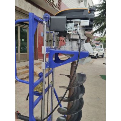 宸瑞达CRD-15 大马力电线杆挖坑机垂直钻孔飞速