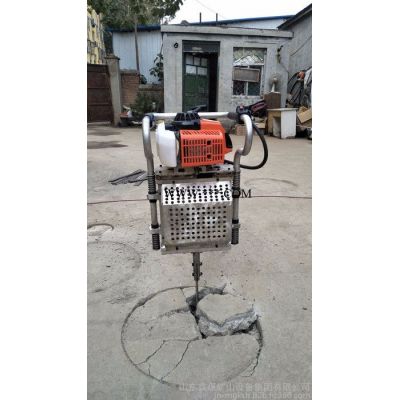 单人就能用的便携式挖树机 一分钟一棵树 便携式挖树机