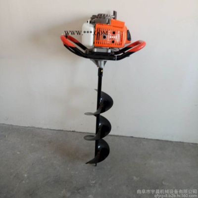 植树打坑机 汽油挖树机价格   植树打洞机