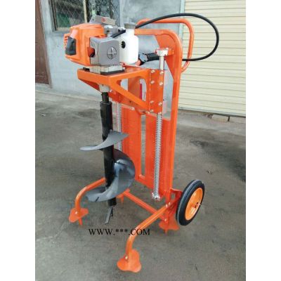直销便携式植树挖坑机 大直径悬挂式挖坑机 线杆工程专用刨坑机