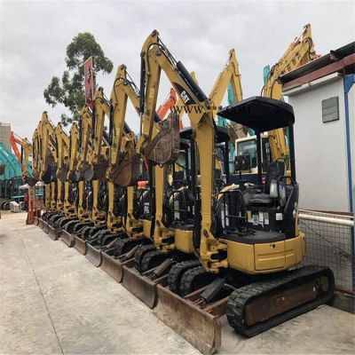 路面破碎二手小型挖树机二手玉柴挖机