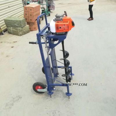 冬天栽树钻孔机  果树移栽挖树机  铲头式挖树机