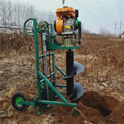 启航 框架式打洞机 大马力挖坑机 载树挖坑机