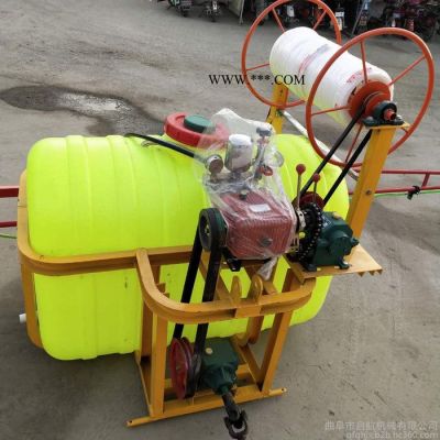 启航多用汽油挖窝机厂家 拖拉机挖坑机 埋桩打洞机