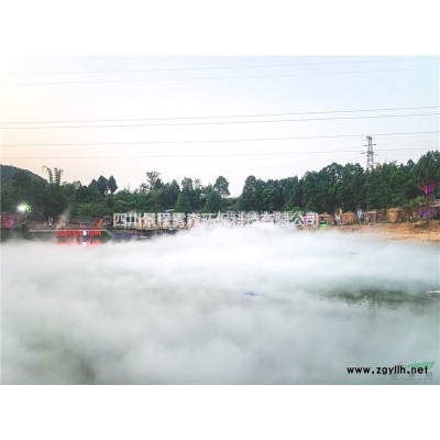 喷雾除尘_环保喷雾机_工业喷雾除尘_人造雾除尘设备-景程雾森