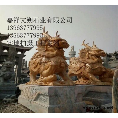 直销石雕麒麟 石头麒麟雕刻 石雕麒麟价格 石雕麒麟