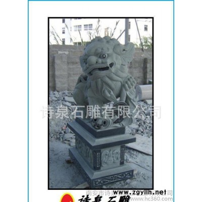 石雕，麒麟石雕，镇宅狮子，石雕，石雕雕刻，镇宅狮子