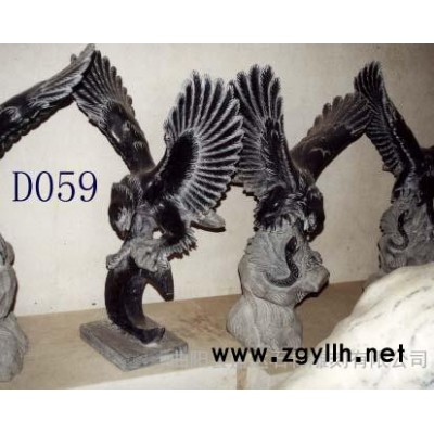 动物石雕 园林石雕 园林雕刻 动物雕塑 石雕鹰 雄鹰 大理石鹰 汉白玉鹰