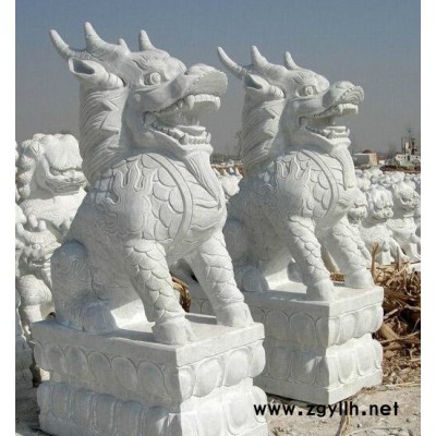 如源 石雕 动物石雕  石雕厂家   雕刻石狮子