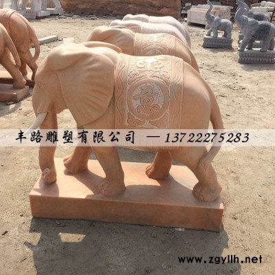 石雕大象|石雕大象雕刻|石雕大象样式图片