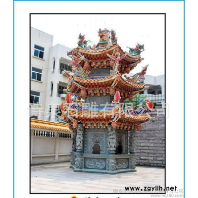 寺庙浮雕，金炉浮雕雕刻，石雕，石雕工艺，青石石雕厂