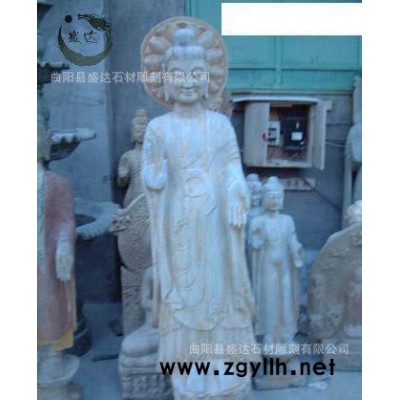 观音像石雕观音像  滴水石雕佛像   仿古石雕