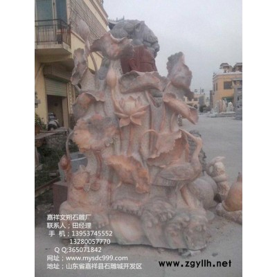 供应石雕龙柱- 十二生肖柱子 广场文化柱 石雕壁画-石雕牌楼-石雕栏杆-嘉祥文朔石雕厂