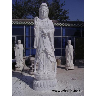 汉白玉佛像 弥勒佛 石雕佛像 大理石佛像 佛像工艺品 观音工艺品 观世音 文殊菩萨像 石雕文书菩萨 石雕观音 观音雕像