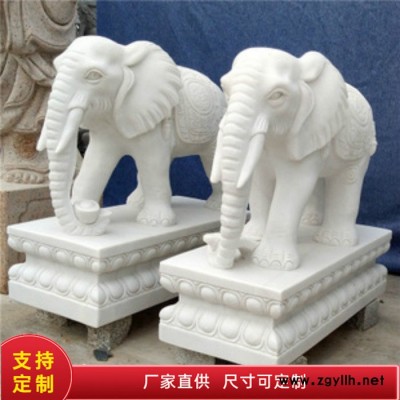 石雕大象 公园动物石雕 大型大象雕塑长期供货