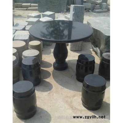 石雕石桌石凳 园林户外雕塑摆件 可加工定做 曲阳石雕 直销