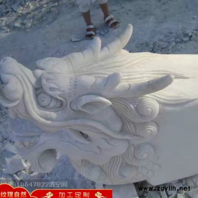大型石雕龙柱 广场石雕龙柱 园林石雕龙柱山东