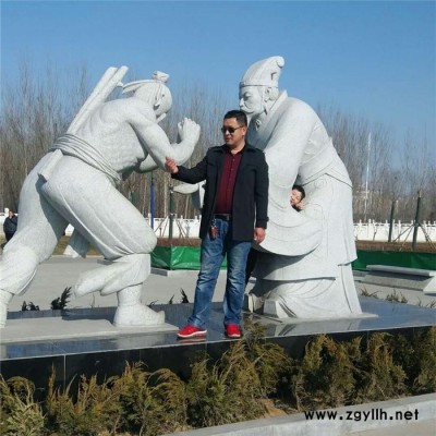 【永康园林雕塑】-石雕人物1