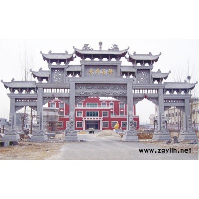 石牌坊 石牌楼 石雕石牌坊 景观雕塑 石雕石牌楼 曲阳石雕