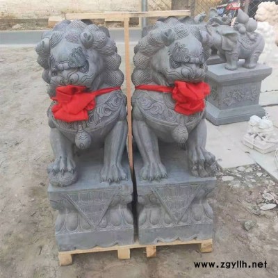 宏禄 动物石雕 石雕狮子大理石晚霞红石狮子镇宅石象寺庙酒店石雕动物大象 价格电议 欢迎来电咨询