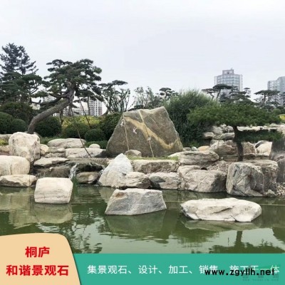 杭州园林石产地直销自然石天然英石假山石